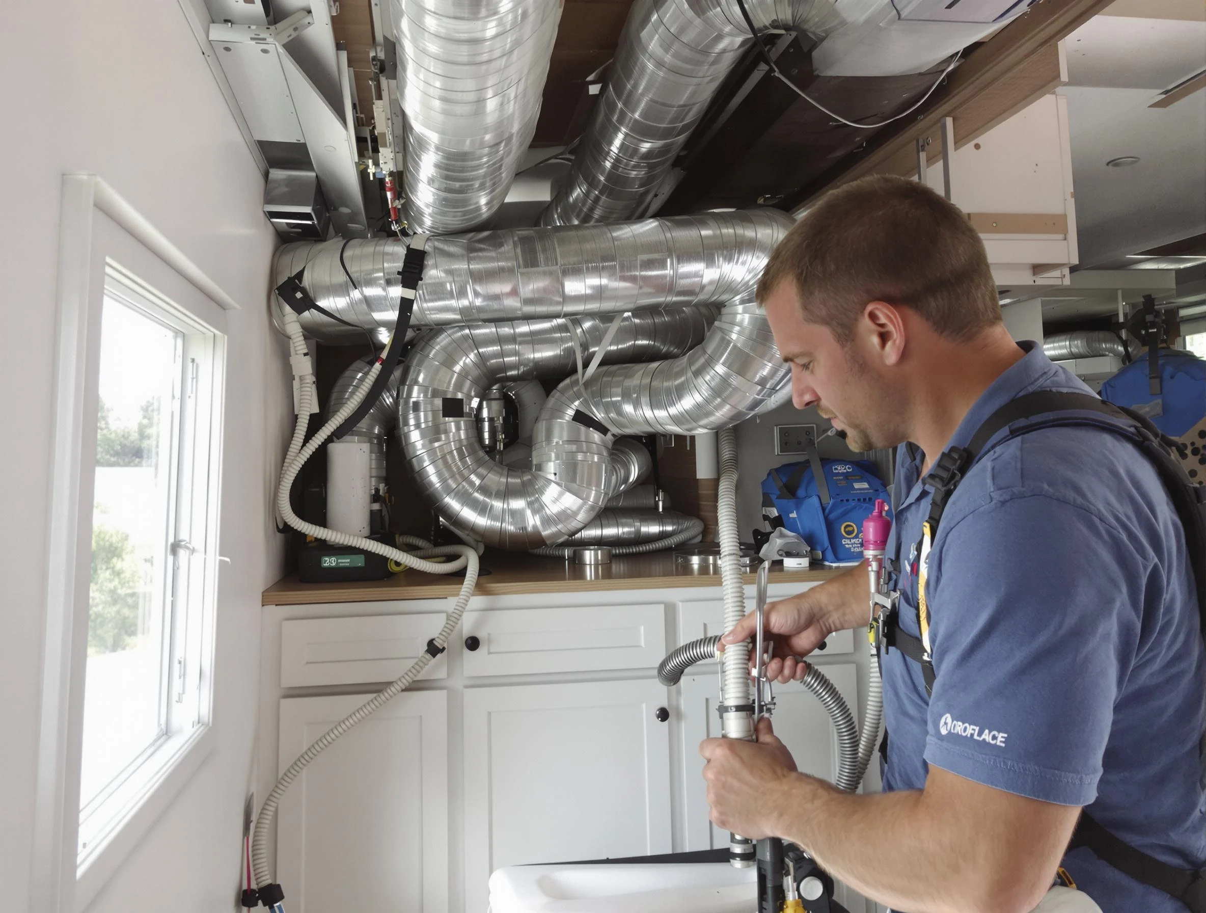 Mobile Home Air Duct Cleaning in Shrewsbury