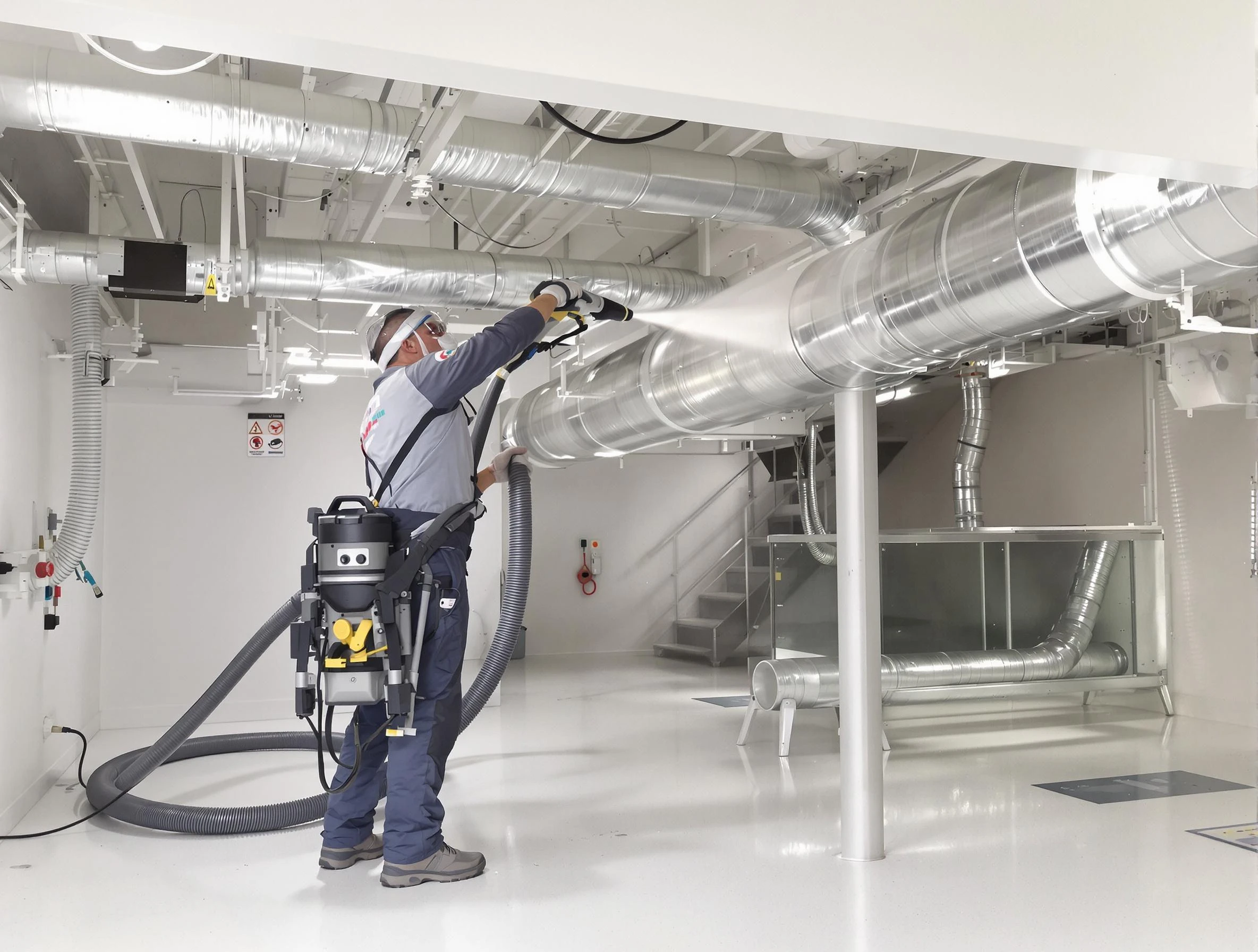 Professional central duct cleaning by Shrewsbury Air Duct Cleaning in Shrewsbury