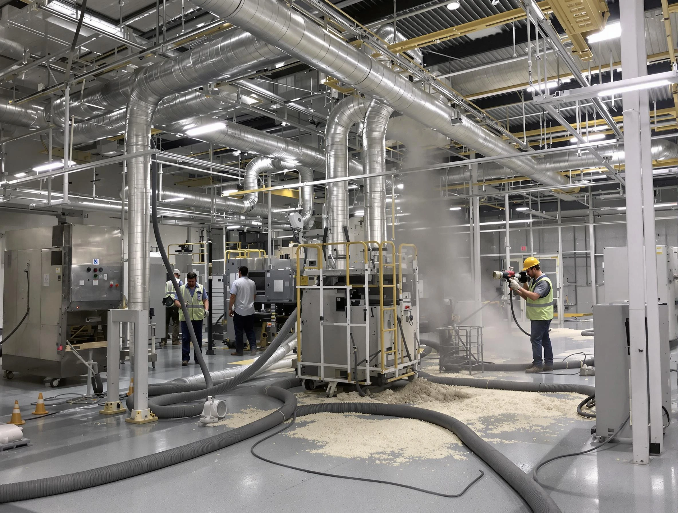 Heavy-duty industrial duct cleaning by Shrewsbury Air Duct Cleaning in Shrewsbury